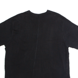 MENACE Mens T-Shirt Black Crew Neck XL