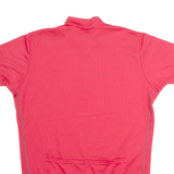 AESSE Cycling Mens Jersey Pink 1/4 Zip L