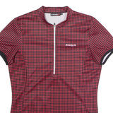 STOKE PRO Cycling Mens Jersey Red 1/2 Zip S