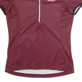 STOKE PRO Cycling Mens Jersey Red 1/2 Zip S