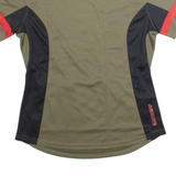 SCOTT Cycling Womens Jersey Green 1/4 Zip M