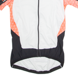 GIORDANA Full Zip Cycling Womens Jersey White High Neck L