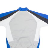TCM Cycling Mens Jersey Grey 1/2 Zip M