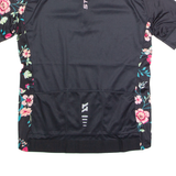 STOKE Cycling Womens Jersey Black 1/4 Zip L