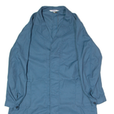 SPILAG Swiss Mens Workwear Coat Blue Twill XL