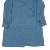 SPILAG Swiss Mens Workwear Coat Blue Twill XL