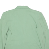 DONA PIU Womens Blazer Jacket Green Wool 90s UK 18
