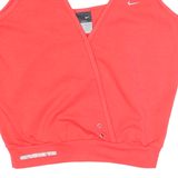 NIKE Studio 72 Womens Sports Vest Pink V-Neck Sleeveless M