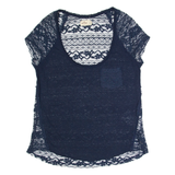 HOLLISTER Womens Top Blue L