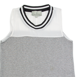 LAVISH ALICE Womens Vest Grey Sleeveless UK 10