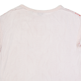 TED BAKER Womens Printed Blouse Pink Crazy Pattern L