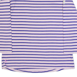 JOULES Womens Printed Top Pink Long Sleeve Striped UK 10