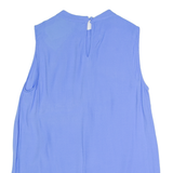 MONSOON Womens Top Blue Sleeveless S
