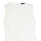 MAX&CO Womens Top White Sleeveless M