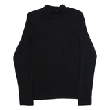 FRENCH CONNECTION Womens Top Black High Neck Long Sleeve M