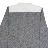 J.CREW Womens Shirt Grey High Neck Long Sleeve XXS