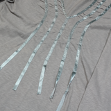 DKNY Womens Top Green Long Sleeve M