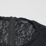 THE KOOPLES Womens Top Black 3/4 Sleeve M