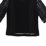 SUPERDRY Womens Top Black S