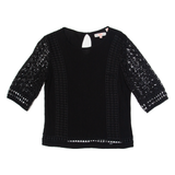 SUPERDRY Womens Top Black S