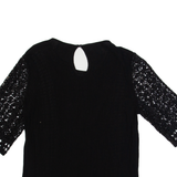 SUPERDRY Womens Top Black S