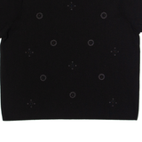 CHEAP MONDAY Beaded Womens Top Black UK 12