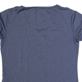 TRESPASS Womens Sports Top Blue Striped L
