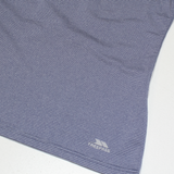 TRESPASS Womens Sports Top Blue Striped L