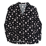 & OTHER STORIES PARIS ATELIER Womens Printed Shirt Black Collared Floral S