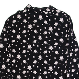 & OTHER STORIES PARIS ATELIER Womens Printed Shirt Black Collared Floral S
