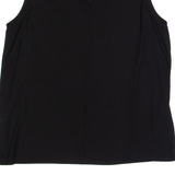 MASSIMO DUTTI Womens Vest Black Sleeveless L