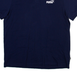 PUMA Mens Polo Shirt Blue L