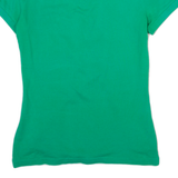 LACOSTE Womens Polo Shirt Green XS
