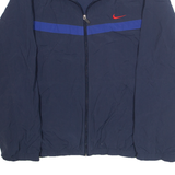 NIKE Mens Track Jacket Blue L