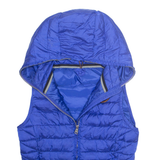 NAPAPIJRI Mens Gilet Blue Hooded M