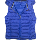NAPAPIJRI Mens Gilet Blue Hooded M