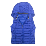 NAPAPIJRI Mens Gilet Blue Hooded M