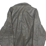 BLEND Mens Biker Jacket Grey L