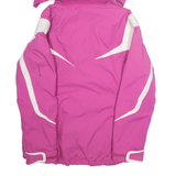 COLUMBIA Womens Jacket Purple Nylon Hooded L