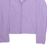 NIKE Womens Track Jacket Purple M