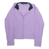 NIKE Womens Track Jacket Purple M