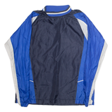 UMBRO Mens Pullover Jacket Blue L