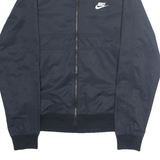 NIKE Mens Bomber Jacket Blue S