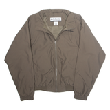 COLUMBIA Mens Jacket Brown Nylon L