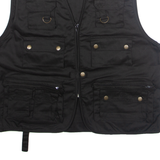 ARMY TEX Mens Gilet Black M