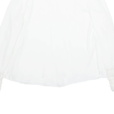 ZARA Womens Blouse White Long Sleeve M