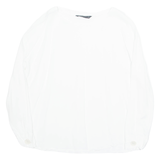 ZARA Womens Blouse White Long Sleeve 2XL