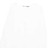 ZARA Womens Blouse White Long Sleeve M
