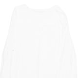 ZARA Womens Blouse White Long Sleeve M