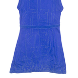 CALVIN KLEIN JEANS Womens Top Blue V-Neck Sleeveless XS
